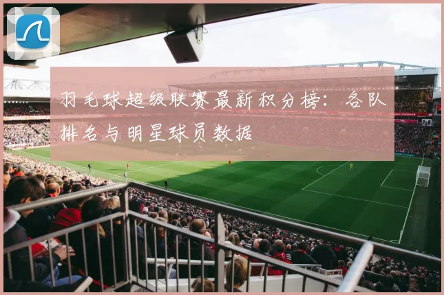 羽毛球超级联赛最新积分榜:各队排名与明星球员数据